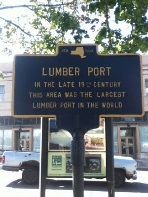 Lumber Port Marker image. Click for full size.