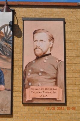 Brigadier General Thomas Ewing, Jr. U.S.A. image. Click for full size.