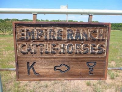 Empire Ranch Sign image. Click for full size.