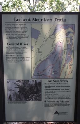 Lookout Mountain Trails Marker image. Click for full size.