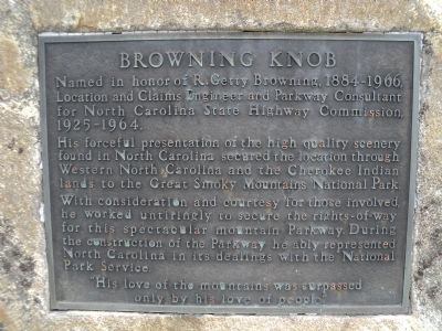 Browning Knob Marker image. Click for full size.
