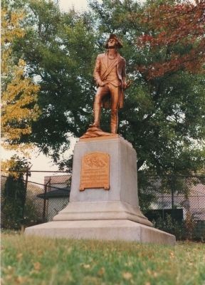 Colonel George Washington Monument Marker. Click for full size. Colonel George Washington Monument Marker image. Click for full size.