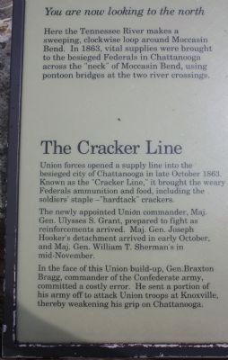 Tennessee River and Moccasin Bend Marker image. Click for full size.