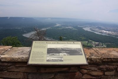 Tennessee River and Moccasin Bend Marker image. Click for full size.