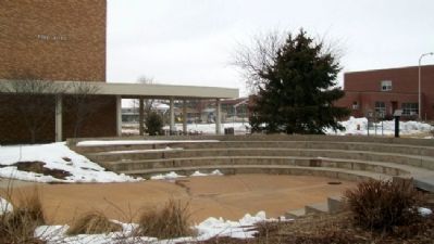 Hostetler Amphitheatre and Marker image. Click for full size.