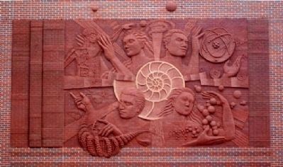 Nearby Relief on Bruner Hall image. Click for full size.
