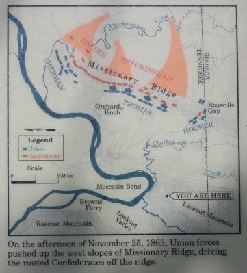 Battle of Missionary Ridge Marker image. Click for full size.