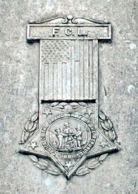 Civil and Spanish-American Wars Memorial LGAR Symbol image. Click for full size.