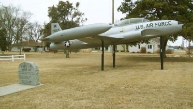 Lockheed F-80 and Marker image. Click for full size.
