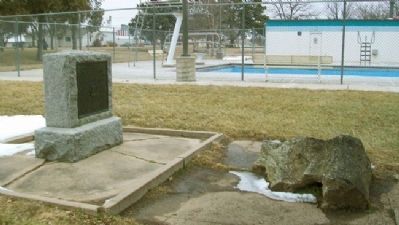 The Old Franklin Congregational Academy Marker image. Click for full size.