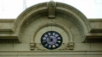 Phillips County Courthouse Clock image. Click for full size.