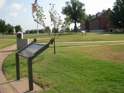 Defending Freedom Marker in the distance image. Click for full size.
