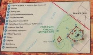 Welcome to Fort Smith map image. Click for full size.