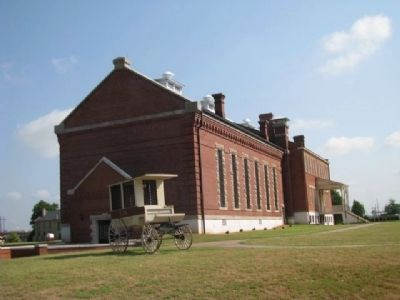 Fort Smith Courthouse, jail & barracks. Click for full size. Fort Smith Courthouse, jail & barracks image. Click for full size.