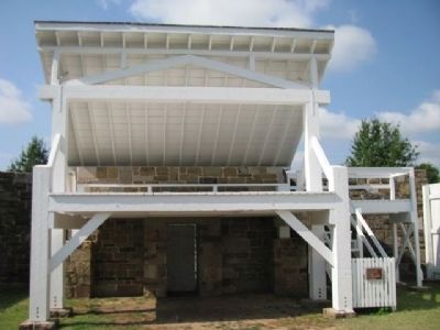 Fort Smith Gallows. Click for full size. Fort Smith Gallows image. Click for full size.