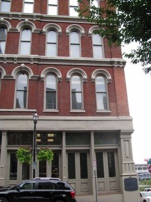Site of First Store Marker image. Click for full size.