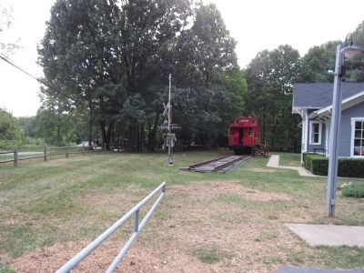 Grounds of the Fairfax Station Railroad Museum image. Click for full size.