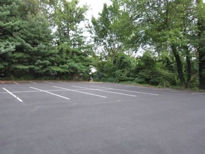 Drop off at the edge of the parking area image. Click for full size.