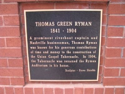 Thomas Green Ryman Marker image. Click for full size.