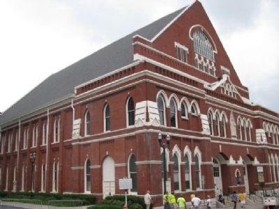 Ryman Auditorium. Click for full size. Ryman Auditorium image. Click for full size.