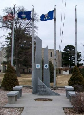 Trego County Veterans Memorial image. Click for full size.