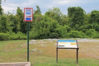Chattanooga Creek Picket Lines Marker image. Click for full size.