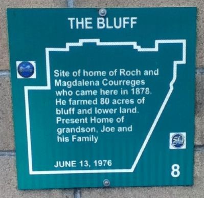 The Bluff Marker image. Click for full size.