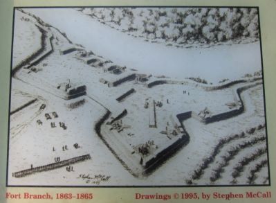Fort Branch, 1863-1865 image. Click for full size.