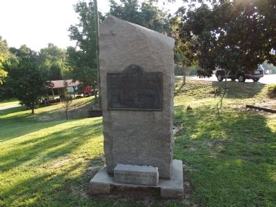 The Post at the Congarees Marker. Click for full size. The Post at the Congarees Marker image. Click for full size.
