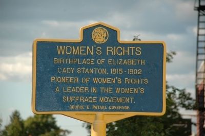 Women's Rights Marker. Click for full size. Women's Rights Marker image. Click for full size.