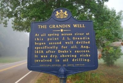 The Grandin Well Marker image. Click for full size.