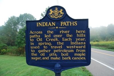 Indian Paths Marker image. Click for full size.
