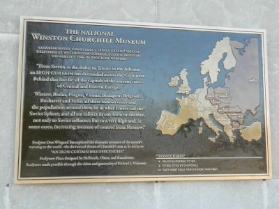 The National Winston Churchill Museum Marker image. Click for full size.