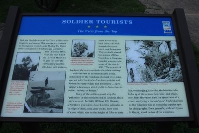 Soldier Tourists Marker image. Click for full size.