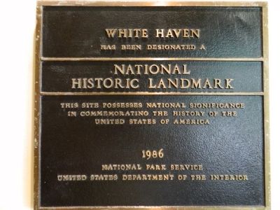 White Haven Marker image. Click for full size.