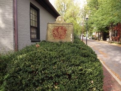 Transylvania Pavilion Marker. Click for full size. Transylvania Pavilion Marker image. Click for full size.