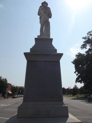 Putnam County Confederate Monument Marker. Click for full size. Putnam County Confederate Monument Marker image. Click for full size.