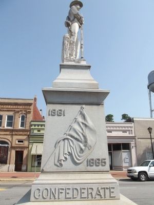 Putnam County Confederate Monument Marker image. Click for full size.