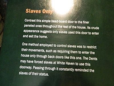 Slaves Only Marker image. Click for full size.
