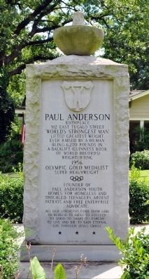 Paul Anderson Marker image. Click for full size.