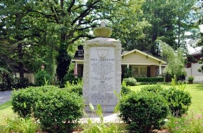 Paul Anderson Marker. Click for full size. Paul Anderson Marker image. Click for full size.