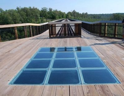 Kinzua Viaduct Skywalk. Click for full size. Kinzua Viaduct Skywalk image. Click for full size.