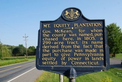Mt. Equity Plantation Marker image. Click for full size.