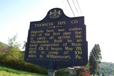Tidewater Pipe Co. Marker image. Click for full size.