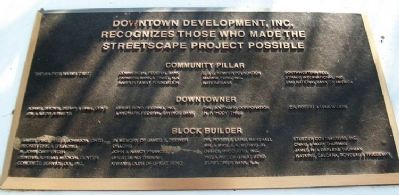 Streetscape Donors Marker image. Click for full size.