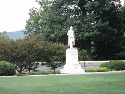Colonel Thayer Statue on the Plain image. Click for full size.