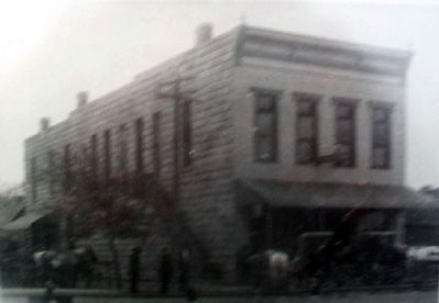 Hickey Building Photo on Marker. Click for full size. Hickey Building Photo on Marker image. Click for full size.