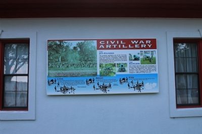 Civil War Artillery Marker. Click for full size. Civil War Artillery Marker image. Click for full size.