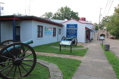 Civil War Artillery Marker. Click for full size. Civil War Artillery Marker image. Click for full size.