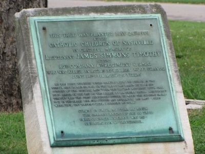 Lieutenant James Simmons Timothy Marker. Click for full size. Lieutenant James Simmons Timothy Marker image. Click for full size.